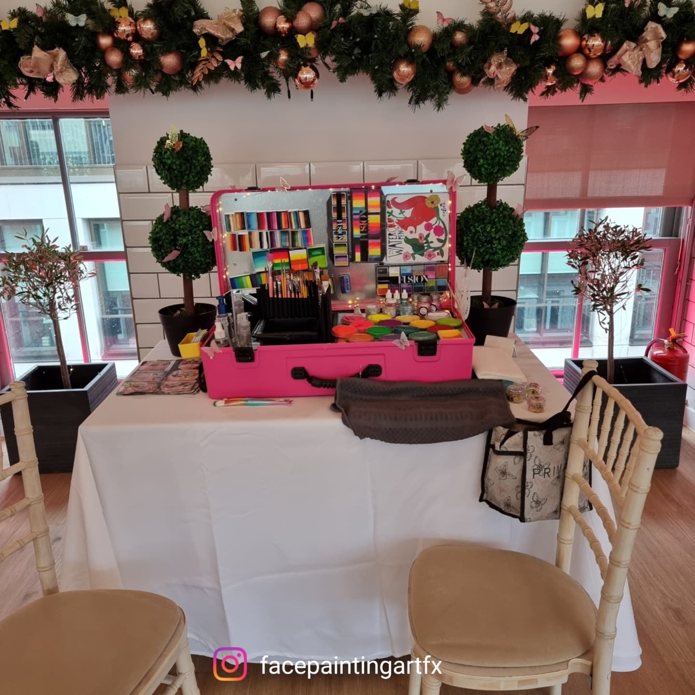 Bespoke face painting packages