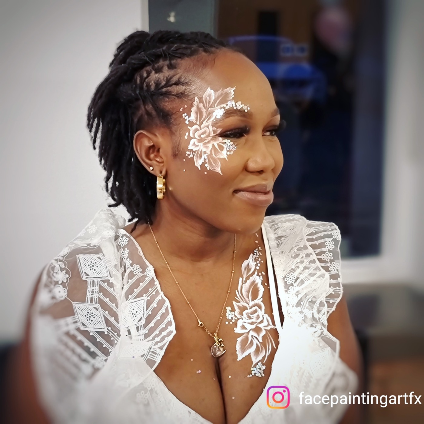 Wedding Parties face painting